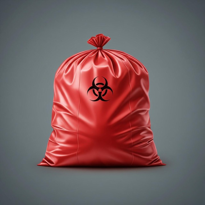 Biomedical Waste Bags- 100 pieces